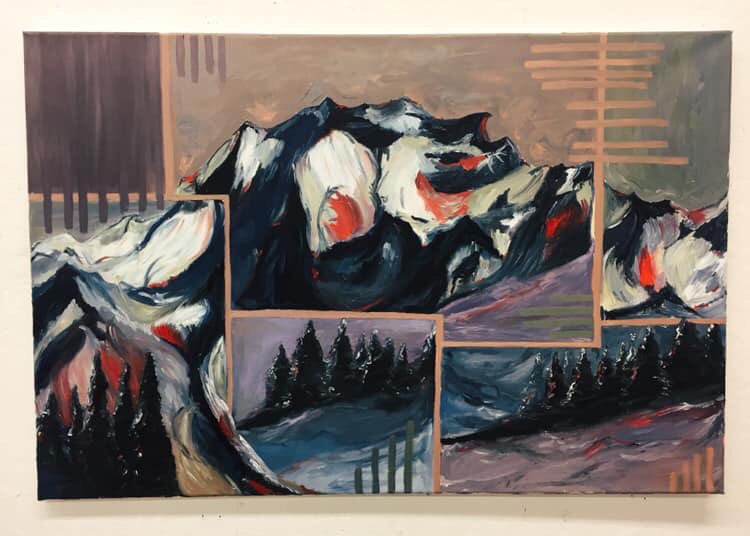 emmlipka's tweet photo. Someone should buy this oil painting I made a while ago :-) selling it for a good deal !! https://t.co/jslCMOujqO