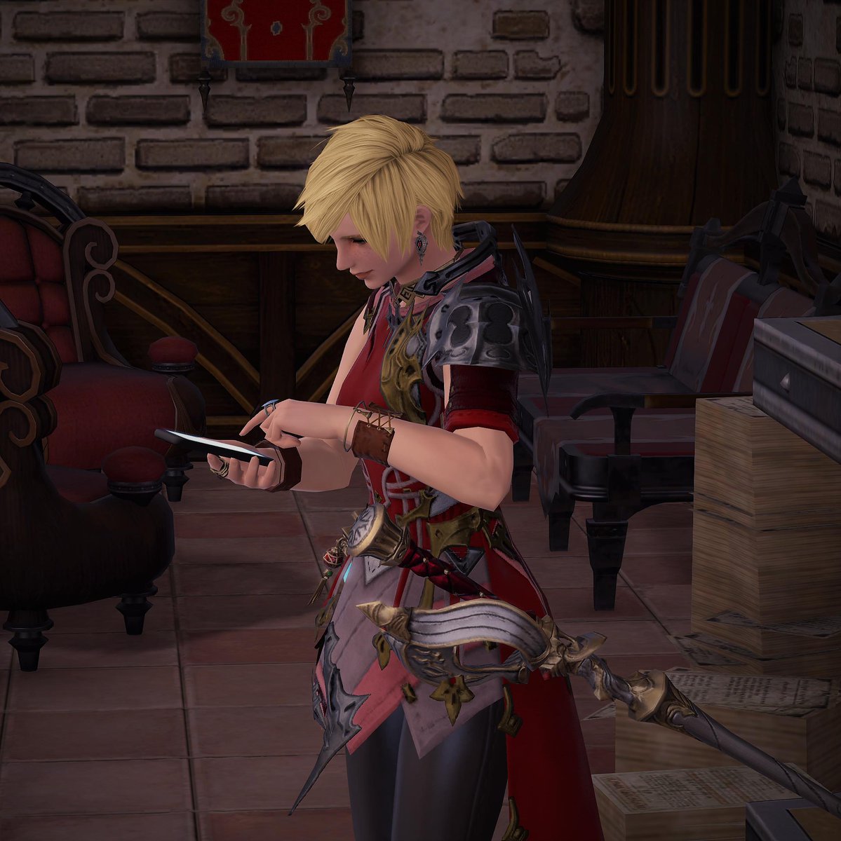 CallieasPickman's tweet photo. ((So, just to check in, I'm still doing pretty alright. Been having a lot of fin in Final Fantasy XIV on Siren. I hope everyone who sees this is also doing well! <3)) https://t.co/Q0I8ig3eWD
