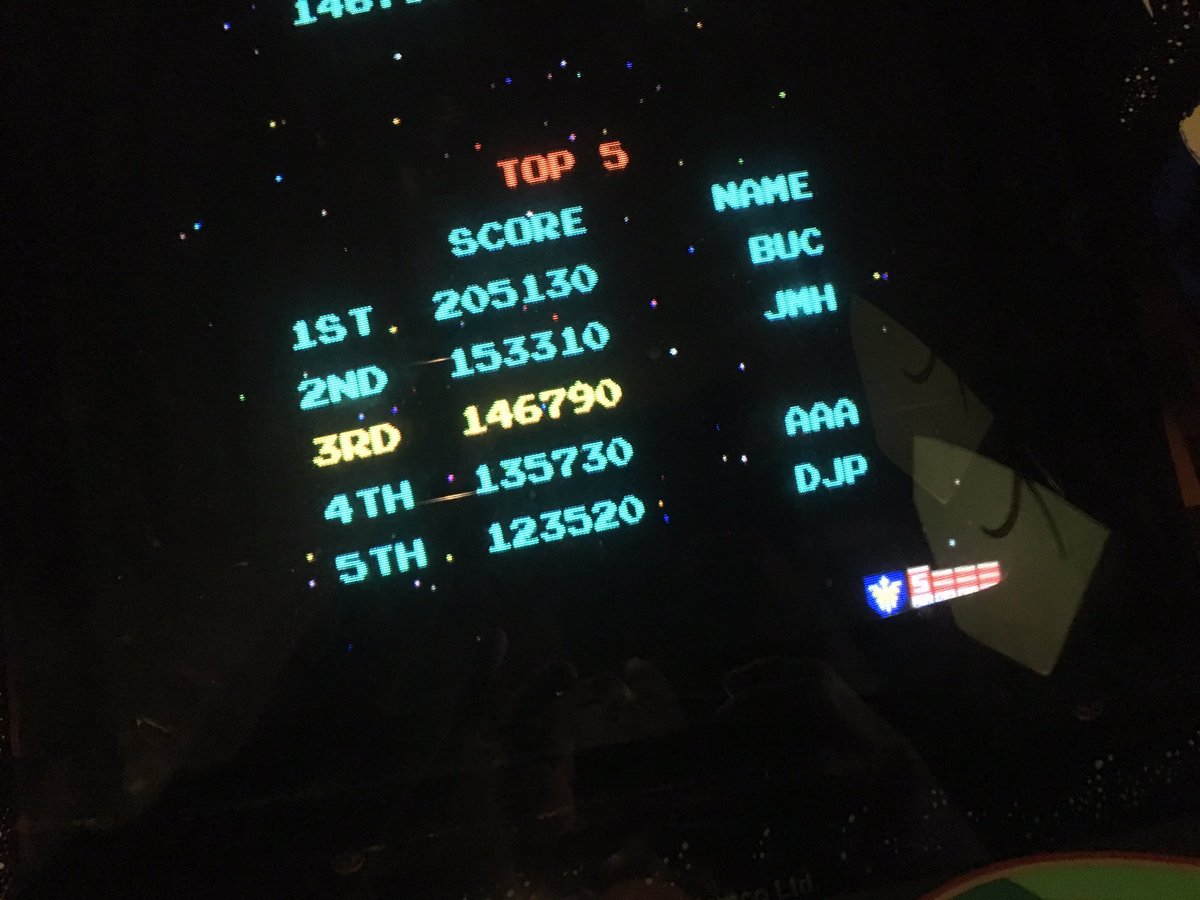 endurablegoods's tweet image. Scene report, @DrafthouseLA — Happy to report that the Galaga machine is in excellent condition. I’m currently sitting in 3rd place. #galaga #arcade #videovortex