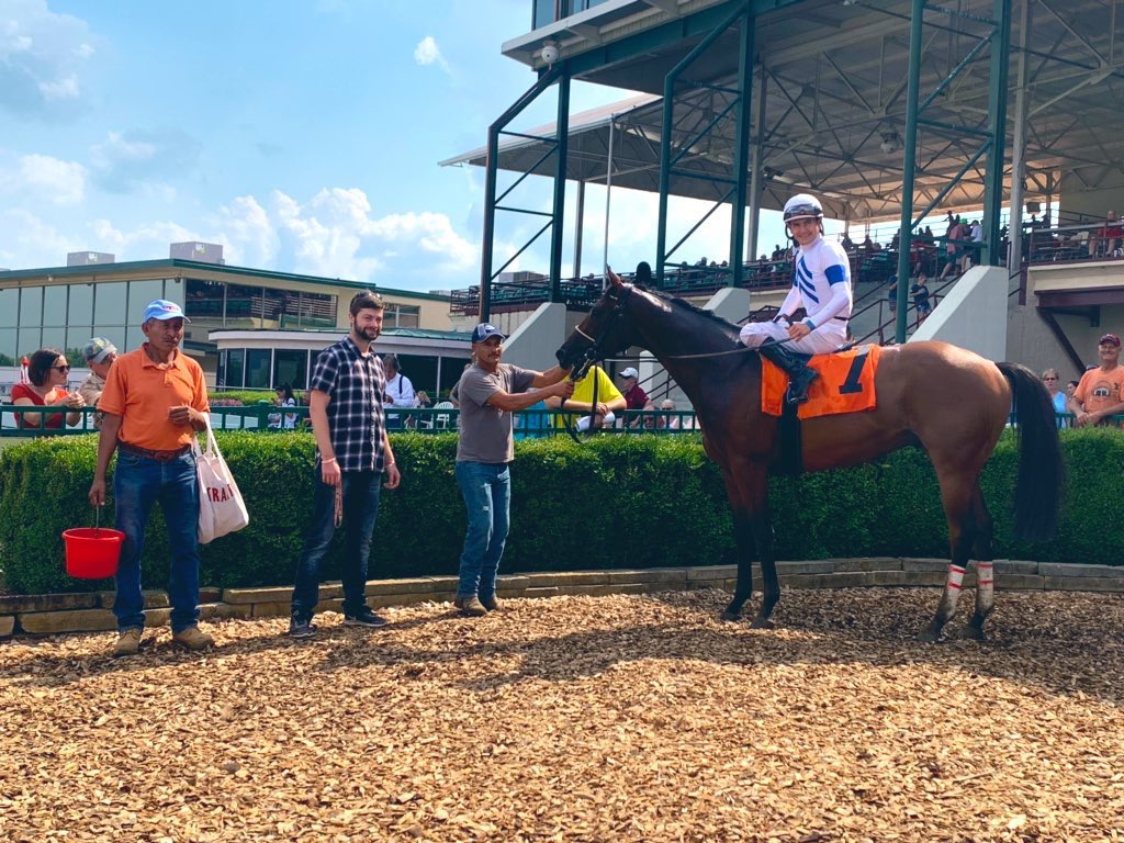 IanWilkesRacing's tweet photo. Mr Cub wins the @KYDownsRacing Preview Tourist Mile S. @EllisParkRacing! Congratulations to owner @TurfStable and jockey @b_hernandezjr https://t.co/TeVhX26ujv
