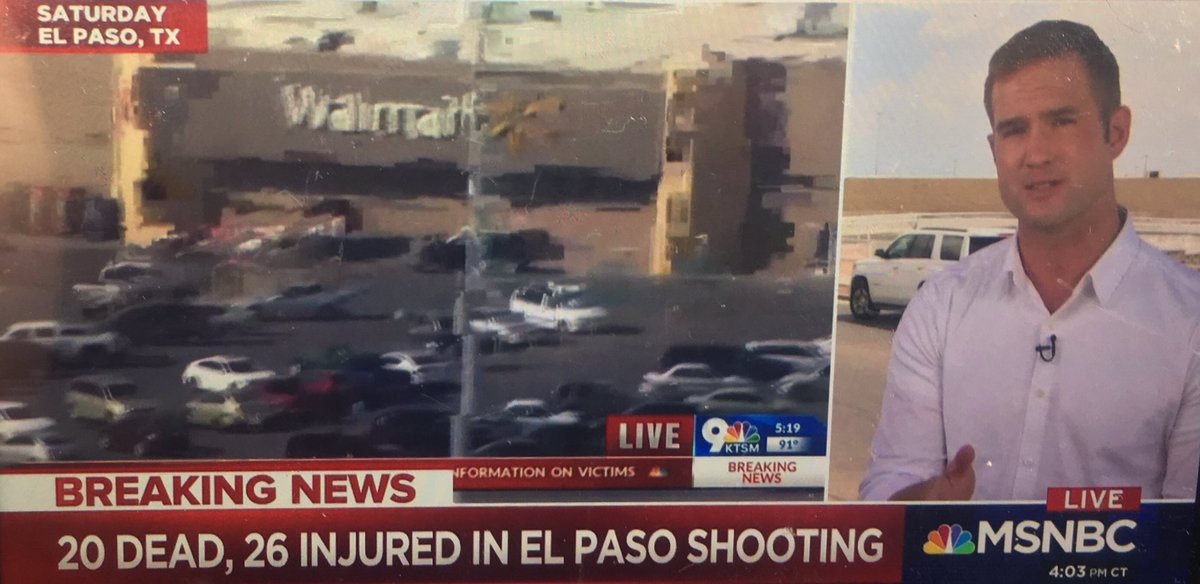 Reverend Al Sharpton On Twitter Nbc News Correspondent Morgan Chesky Is Live W Me Giving Updates On The Elpasoshooting On Politicsnation