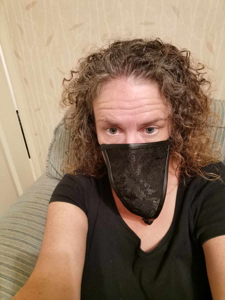 semtexsue's tweet image. Eyepatch? Or dandy highwayman mask? #whatthehellisthis?