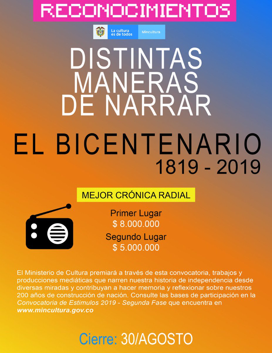 Dir. de Audiovisuales, Cine y Medios Interactivos tweet media