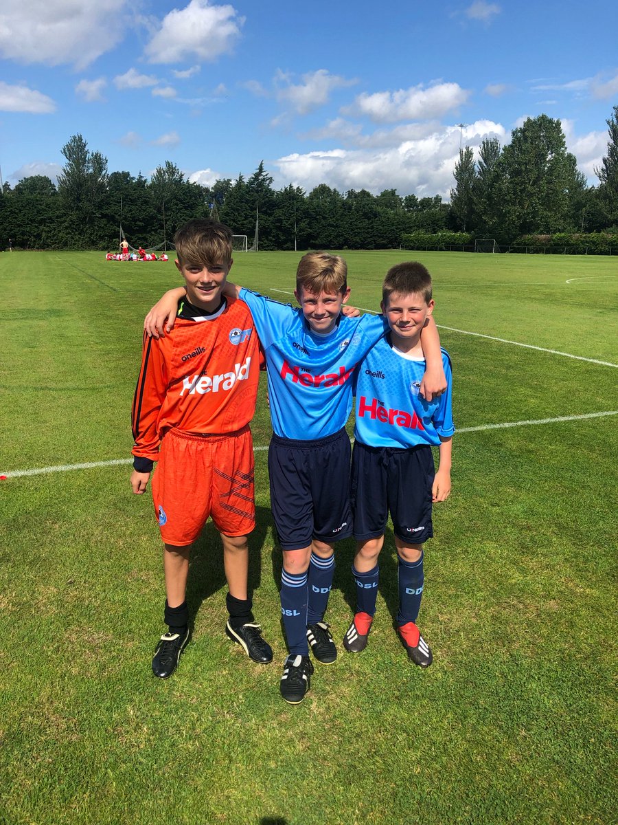 Rocco on left representing DDSL Dublin District Schoolboy League today with two smashing players and great mates Aaron Culleton and Conor Lougheed <a href="/LougheedPeter/">Peter Lougheed</a>