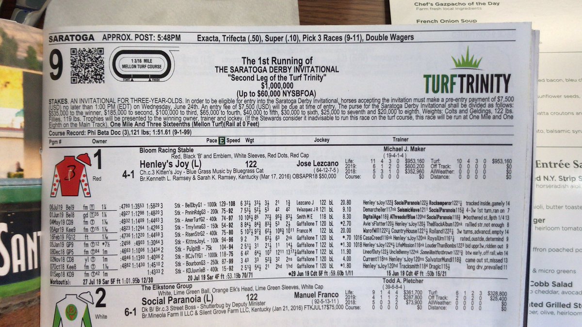 BloomRacing's tweet photo. #HenleysJoy 🙌 #TurfTrinity🌱
@TheNYRA https://t.co/Gk3XnO1jV3