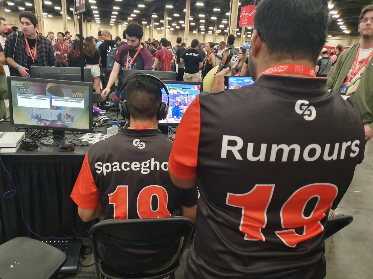 GenuineGamingAU's tweet photo. #EVO2019 was such an amazing experience for all of our #GGFGC family!

Final standings:

#TEKKEN7
@TK_SAINT - 17th (Out of 1899!)
@Deeon_Grey - 49th
@4LCH3M15T - 193rd 
@_FaYd_ - 257th

#SFV
@RumoursAU - 129th
@xaverunsgdlk - 513th

#MK11
@Gilbagz - 129th

#WEAREGENUINE // @EVO https://t.co/K9oE35cWwV