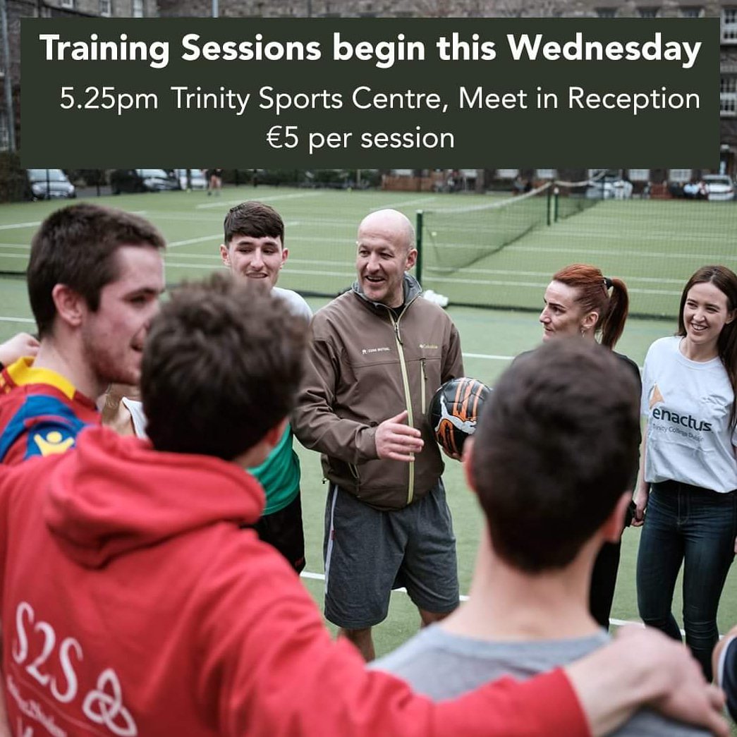 TcdHopeProject's tweet photo. We're running more soccer training sessions this August! If you're around this Wednesday and are looking for a fun way to keep fit while helping to make a difference, join us at 5.25pm in the Trinity Sports Centre. See you there!
#weallwin @enactusIreland @TCDBusiness https://t.co/RYrIgU2otW