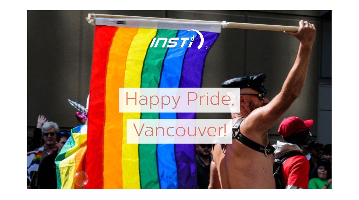 INSTI's tweet photo. This weekend marks Pride in our home town, Vancouver! Nothing makes us feel more proud than seeing this day of celebration and recognition for our LGBTQAI2S+ community!
#vancouverpride #pridebc #vanpride https://t.co/DJpy8vgfxp