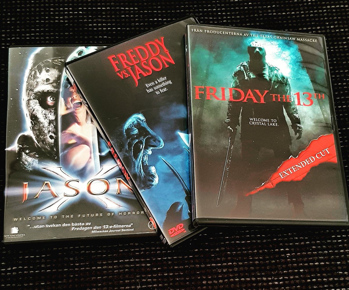 Filmsmakarna's tweet photo. Dags att spela in den sista delen av vår Fredagen den 13-special. Om ni är snabba hinner ni slänga in förslag på vad ni vill att vi tar upp i denna avslutande del!
#createpod #fridaythe13th #fredagenden13 #jason #jasonvorhees #freddykrueger https://t.co/uN3nf0HU6R