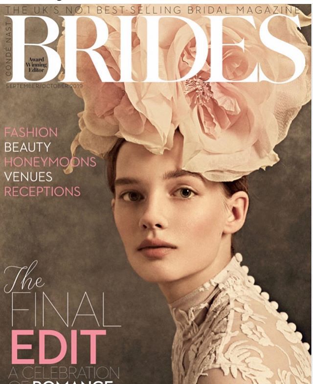 The last edition Brides magazine ... so iconic.  Lovely to see the beautiful wedding of @lizziegray19  featured .. Lizzie and Will you were such a pleasure to work with, I loved everything about this wedding images by @lucy_davenport look wonderful .  #b… ift.tt/2OB5nZ5