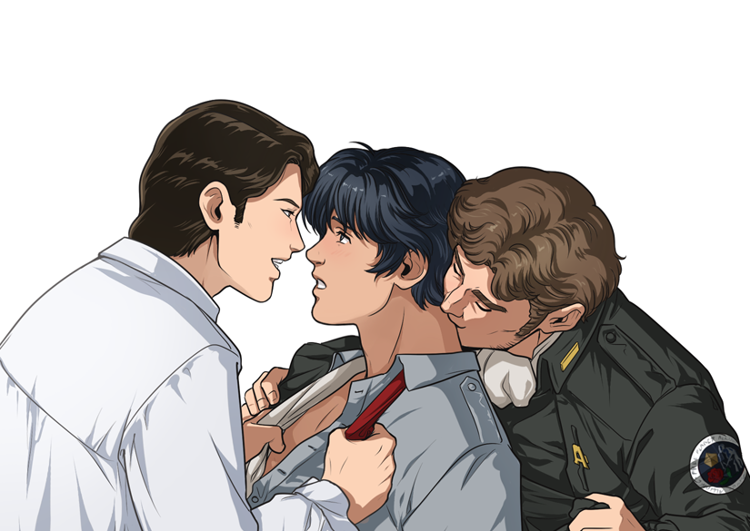 Commission.Reuenthal / Yang / Schoenkopf polyamory. 