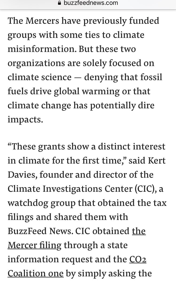 27/ GERIANDERTHAL: Lowlights from Mercer’s generous giving to organizations that promote climate misinformation, denying climate science and eschewing facts that “fossil fuels drive global warming or that climate change has potentially dire impacts.” See #26 for full story link.