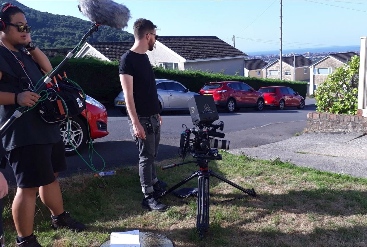 arts_afan's tweet photo. A year ago today - almost to the minute, we completed filming 'B is for Bully'.
Filming Christmas Day on the hottest day of the year. This pic was at 8 AM 🎬
#itsnothot #filmmaking https://t.co/lejMkGvwbb