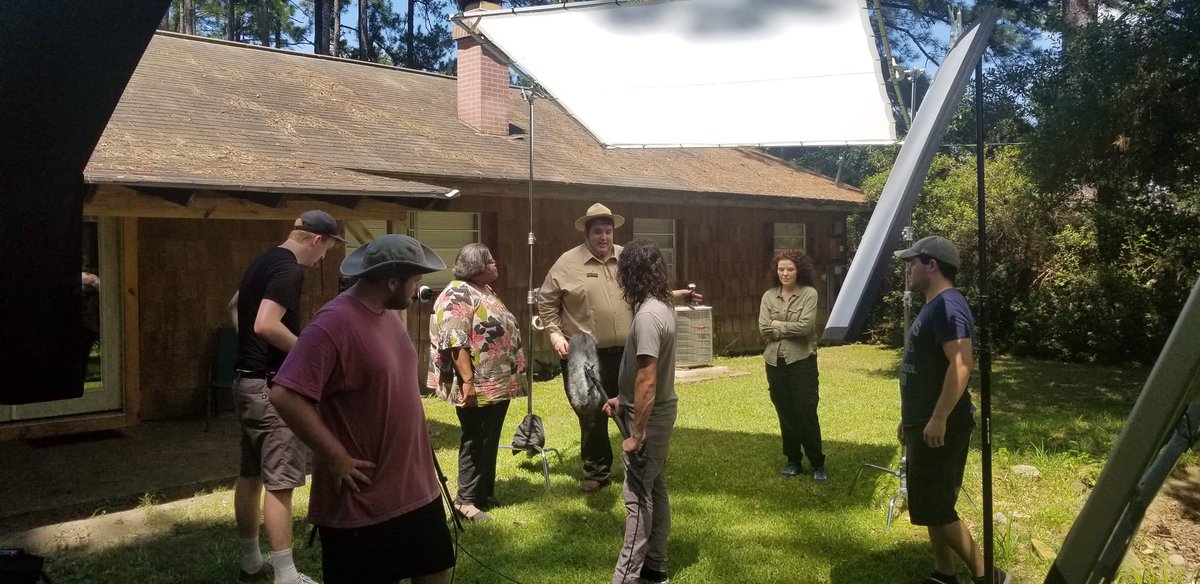 SETX_FRESH_Prod's tweet photo. Our Dark comedy Horror film HOOT has wrapped two days of filming and our last day will happen soon. Looking forward to the premiere of this one. https://t.co/16nBdoCKo0
