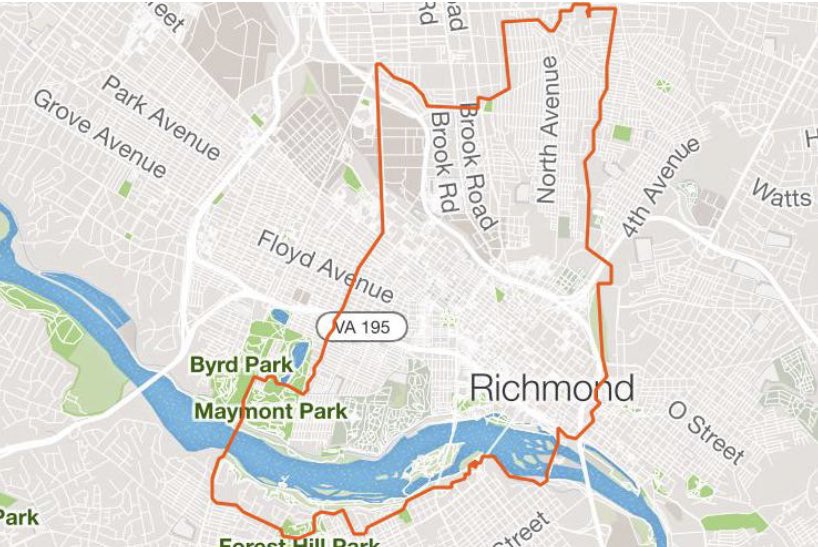 Johnwevens's tweet photo. @_StreetsCred_  took a tour of some of my favorite abruptly terminating bike lanes of Richmond. Oh the sharrows!! https://t.co/FJ9QH6ZClu