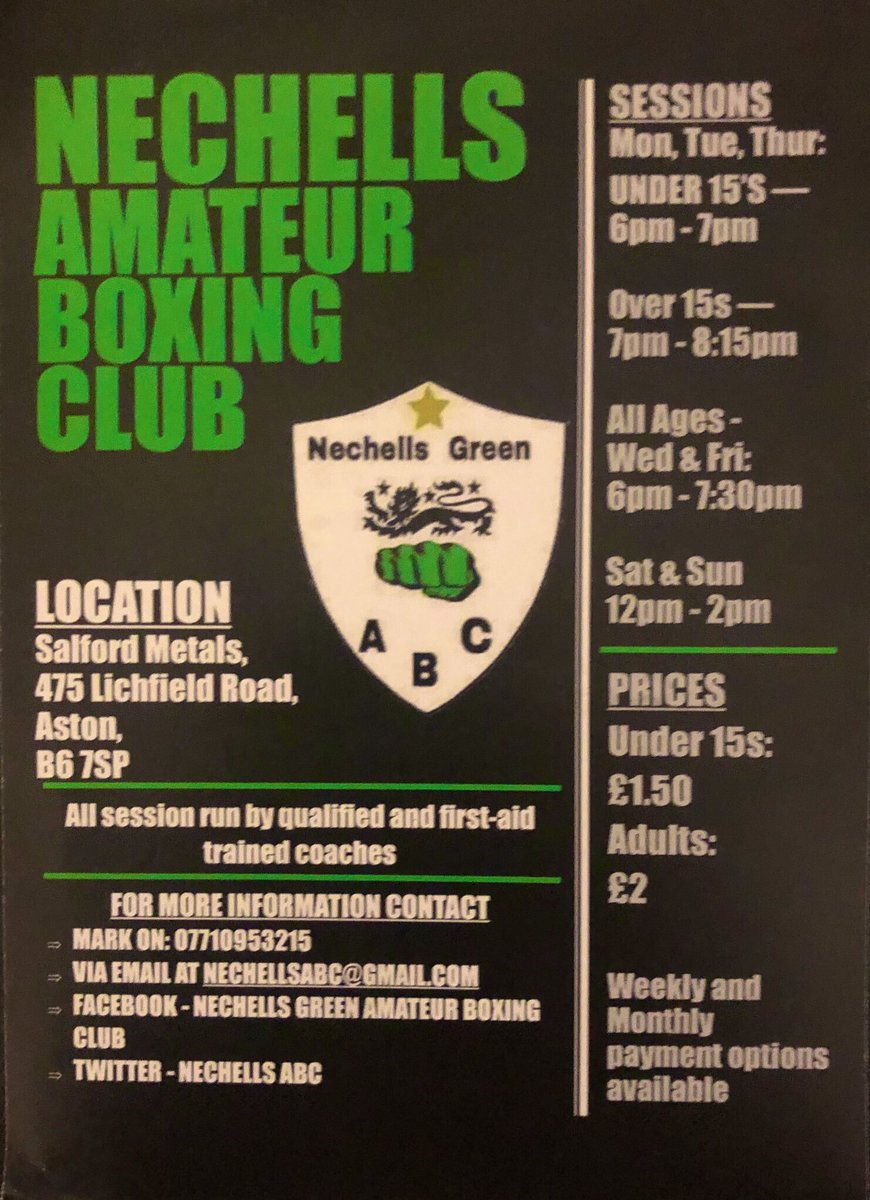 Good ladies session 🥊, everyone worked hard! 👍 

We’re open to ladies of all ability and if you would like to join in, we train every Sunday from 3pm till 4pm, £2 a session. 

May Look At Making The Session Earlier If It Would Suit More?  

#TeamNechells <a href="/FindMySportUK/">Find My Sport</a>