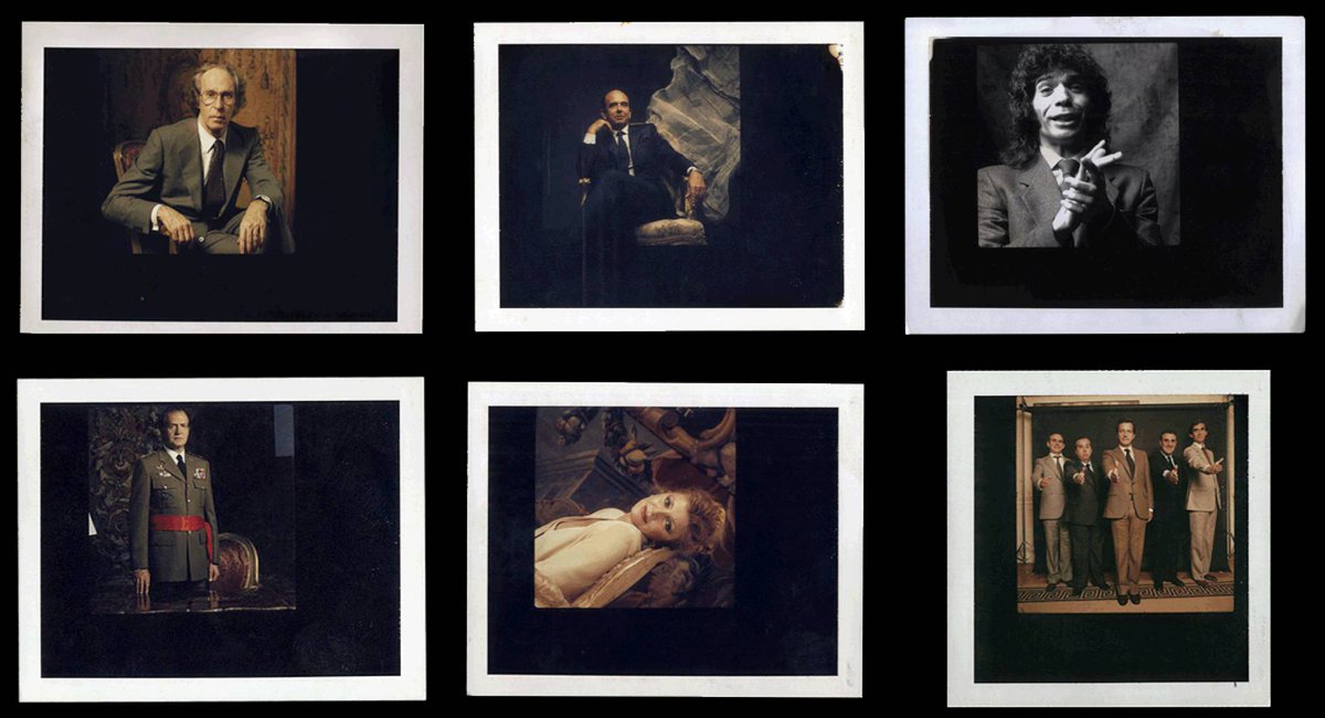 La caja perdida de Alberto #Schommer. Las pruebas de polaroid de muchos de sus grandes retratos aparecen en una almoneda madrileña. Un delicioso reportaje de <a href="/BertaFF/">Berta Ferrero</a> #Fotografía bit.ly/2ODBbN1