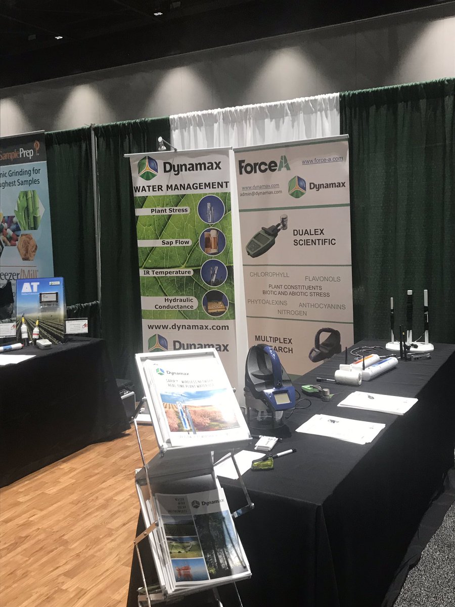 ForceAseetoact's tweet photo. Meet us and our US partner @DynamaxInc on our #aspb booth and learn more about #Dualex and #Multiplex sensors. #PlantBio19 #aspbforward @ASPB https://t.co/HpDz1gjVZG