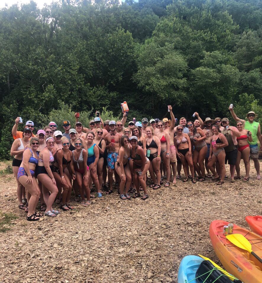 Great weekend floating the buffalo before the semester begins!