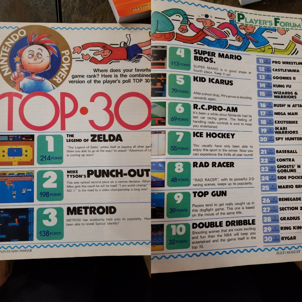 top 30 nes games