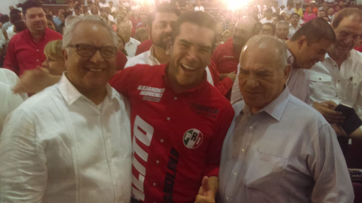 MarioCepedaRmz's tweet photo. Ya estamos en el PRI, con Alito y Carolina https://t.co/sZvpAUEyjo
