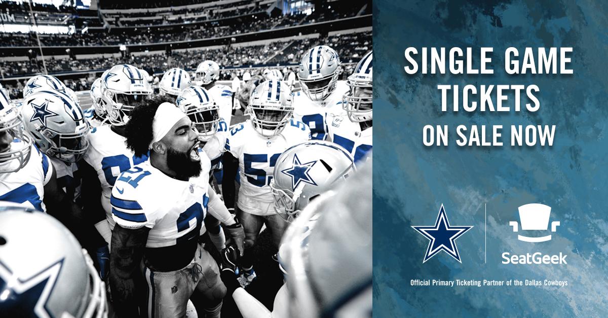 ATTStadium's tweet photo. 🗣TICKETS ARE ON SALE NOW! 

Don’t miss your chance to see the @dallascowboys at #ATTStadium this season when they play their NFC East Rivals, the Green Bay Packers, L.A. Rams &amp; more. 

Get yours today at→ https://t.co/gjj4WcBScC! https://t.co/XPzw0NDx9Z