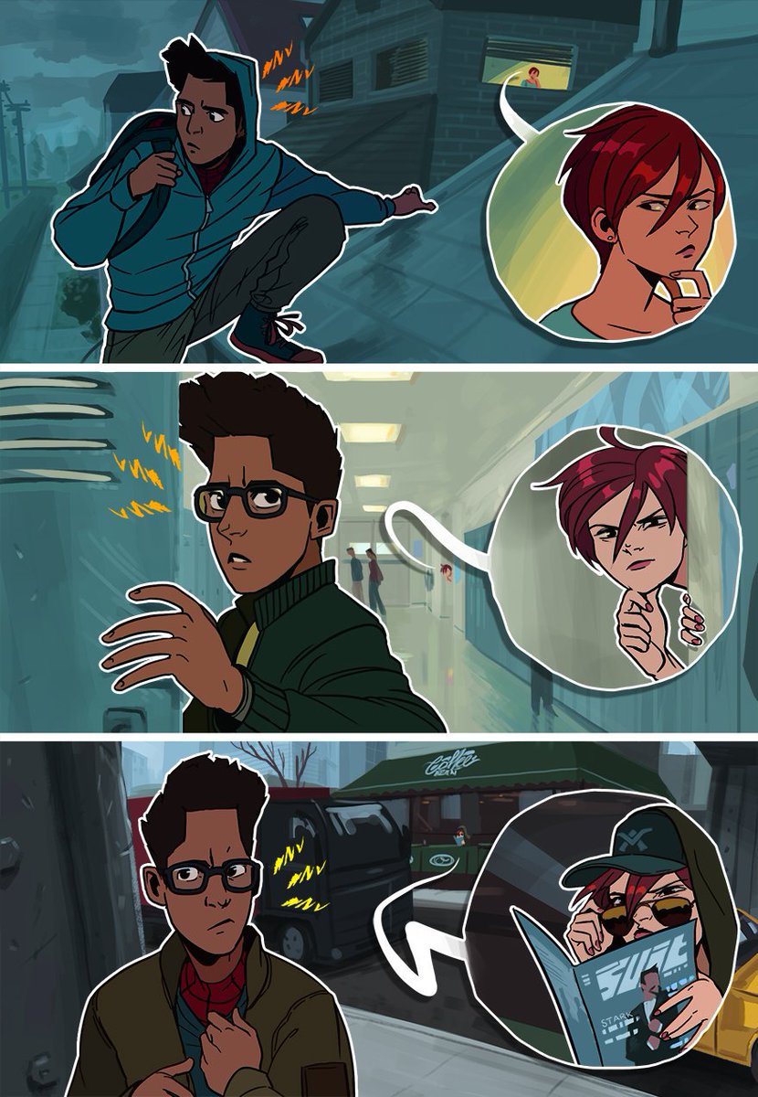 makeoververse's tweet image. &apos;MJ Figures It Out&apos; - a mini-comic 🕷️
(2018)