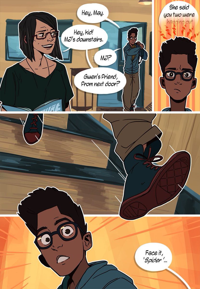 makeoververse's tweet image. &apos;MJ Figures It Out&apos; - a mini-comic 🕷️
(2018)