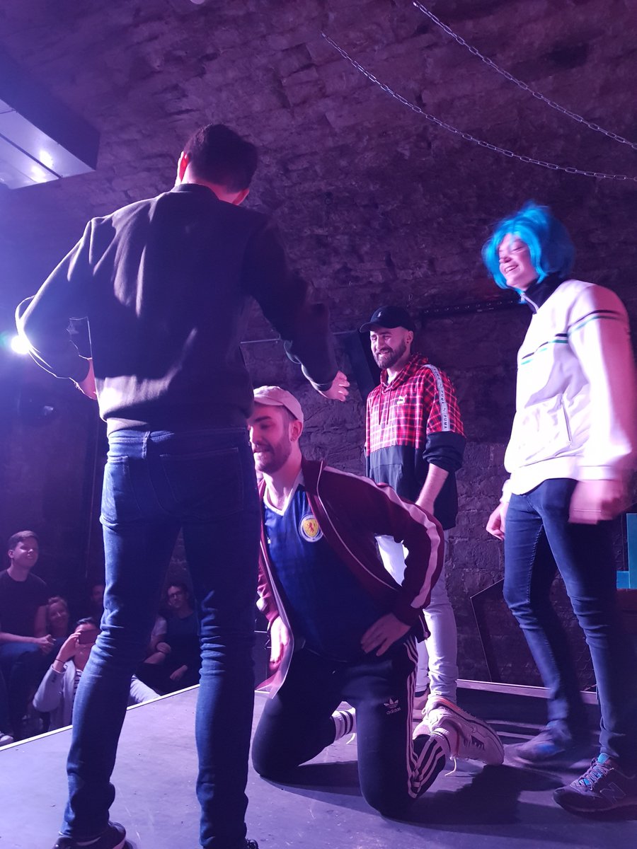 Next up on Sketch Thieves tomorrow <a href="/cabaretvoltaire/">Cabaret Voltaire</a> at 1pm we have <a href="/crybabiescomedy/">Crybabies</a> <a href="/SketchYouUp/">Sketch You Up!</a> @mothercomedy and <a href="/millerandsalmon/">Miller & Salmon</a> 

#EdFringe #EdFringe2019 <a href="/freefringefest/">FreeFringeFest</a> 

Photo: <a href="/WeegieHinkAeTha/">Weegie Hink Ae That?</a> as <a href="/LustyMannequins/">The Lusty Mannequins</a>