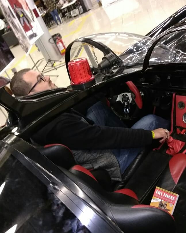 diegomoreau's tweet image. Levando o Bill Finger pra passear. 
#BillFinger #batman #Skript
#ComicConRS