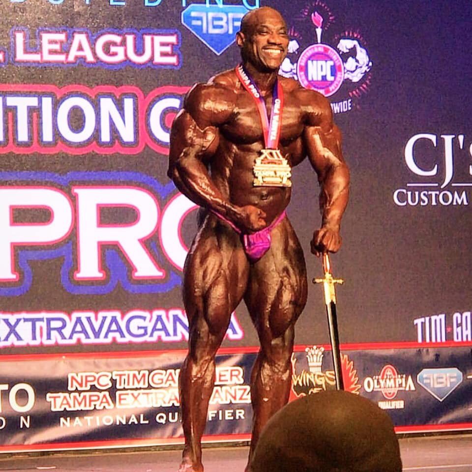 MusclePhone's tweet photo. Told y’all. Never a doubt. @MrOlympia08 wins #tampapro2019 #bodybuilding #phoneknows https://t.co/6A0qCujVP2