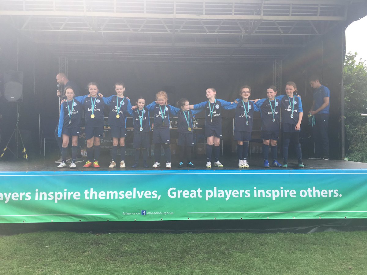 bedlaycfc's tweet photo. U9’s at @TheEdinburghCup  2 teams, 10 very tired players, 16 games, goals a plenty, our girls were fantastic only losing to Celtic, great sportsmanship throughout but games of the day were the matches against Celtic. Fantastic games to watch. @CelticFCWomen https://t.co/VC5XTdXlpj