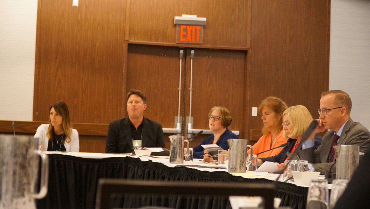 Our American Indian &amp; Alaska Native Liaison Committee hear from a panel on best practices for working with tribal leaders on suicide prevention and access to care. #NAICNYC