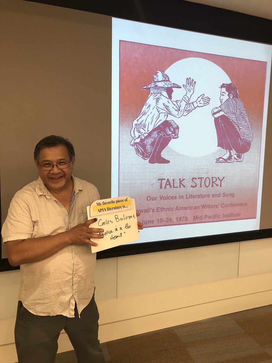 1882_foundation's tweet photo. Executive Director Ted Gong tells us #whyAPIALit #talkstory https://t.co/j1reeS9Fai