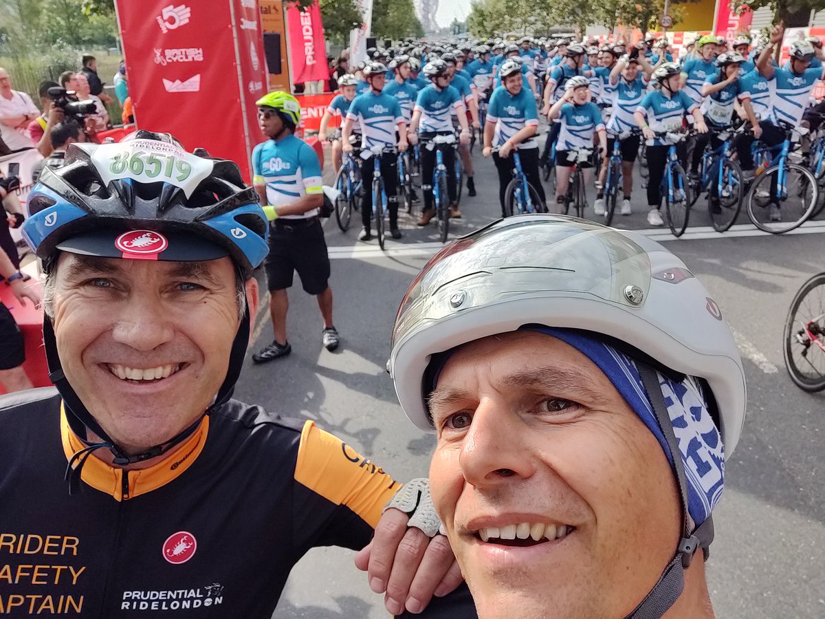 douglaswarr's tweet photo. @DanyeWest82 @MayorofLondon Despite what you've written, I hope your holiday has not been ruined. Today I rode with hundreds of young people who were doing the event in connection with #PruGOals. It was inspiring stuff. https://t.co/u80i8uTtXh