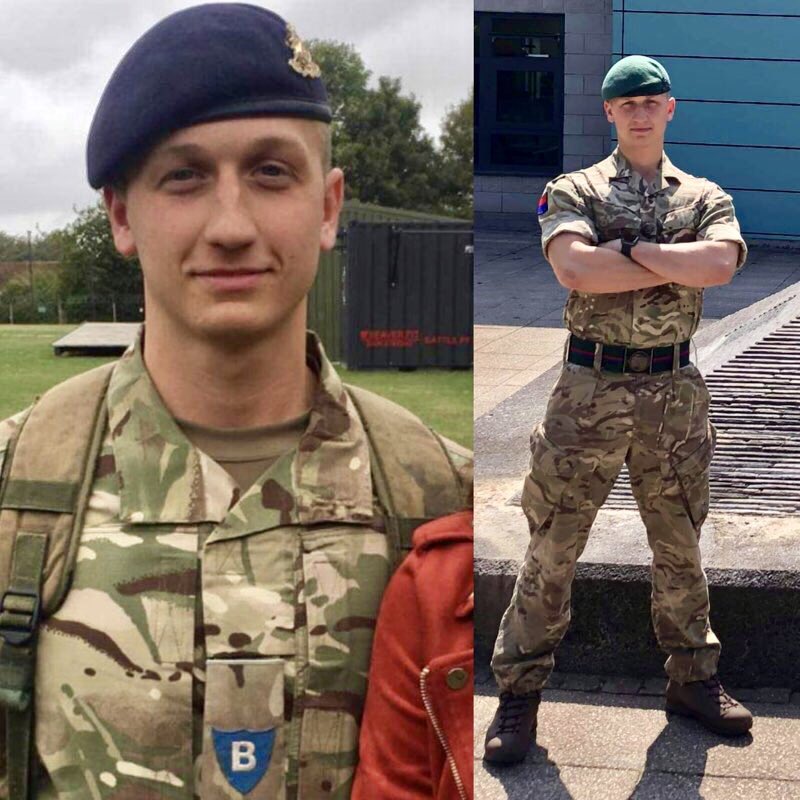 ATR_Winchester's tweet photo. Gnr George Young from Southampton Passed Off at @ATR_Winchester 16 Nov 18. Not only has he qual’d on the 105mm Lt Gun but also earned his Green Beret with the #Commando Gunners and wants to return to Winchester to tell his story. We’re proud of you and you’re welcome here! @HqItg https://t.co/jQBUjwdkoU