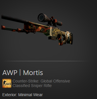 YtZlashy's tweet photo. 🎁AWP | Mortis MW🎁 #CSGOGiveaway 

TO ENTER:
✅Retweet + Follow Me
✅Like &amp; Comment on vid: https://t.co/W386Iz78vO

Winner will be picked in 24Hours!⌛️ Goodluck🍀 https://t.co/ggYbKHgd12