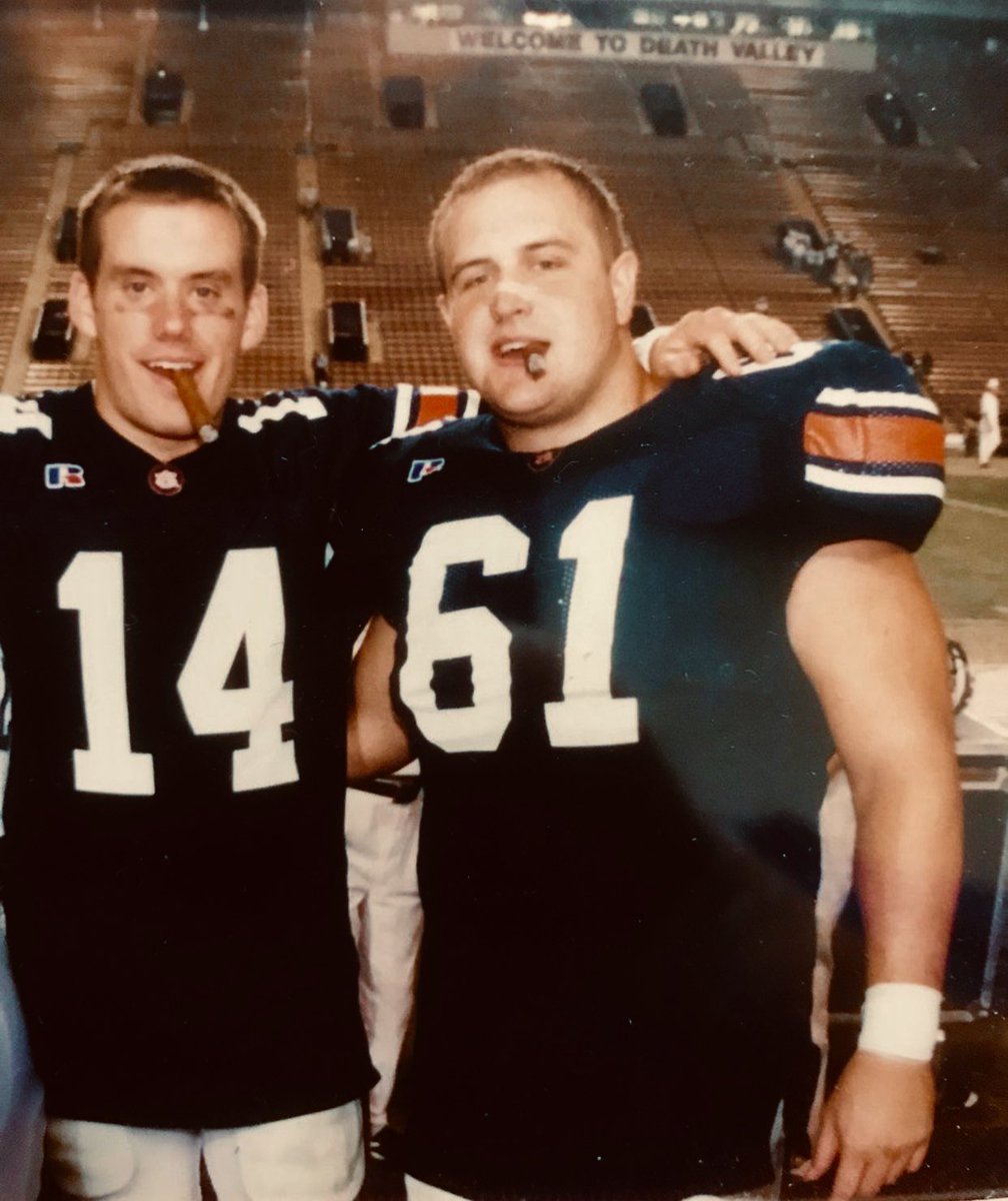 colecubelic's tweet photo. The hottest game I ever played in and the smoke came after the sun went down...

#CigarGame airing now on the @SECNetwork #Takeover https://t.co/E6tq0VQ985