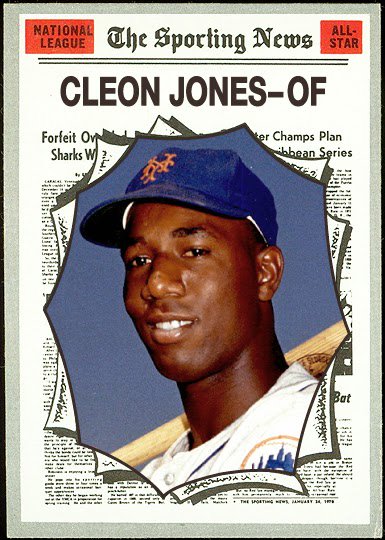 Happy 77th Birthday, Cleon Jones.  
