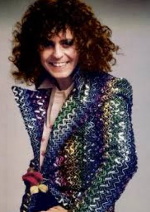 Seventies glam rock icons as moths, a thread.1. Marc Bolan, T-Rex