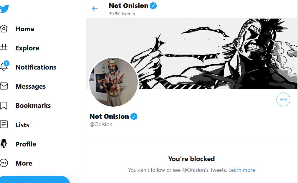 jckfca844's tweet photo. @Onision 
Today is a good day.
I finally hurt the cuck right in his beta bitch feelings.
#LOLBEMAD https://t.co/Lp4LZvYJMI