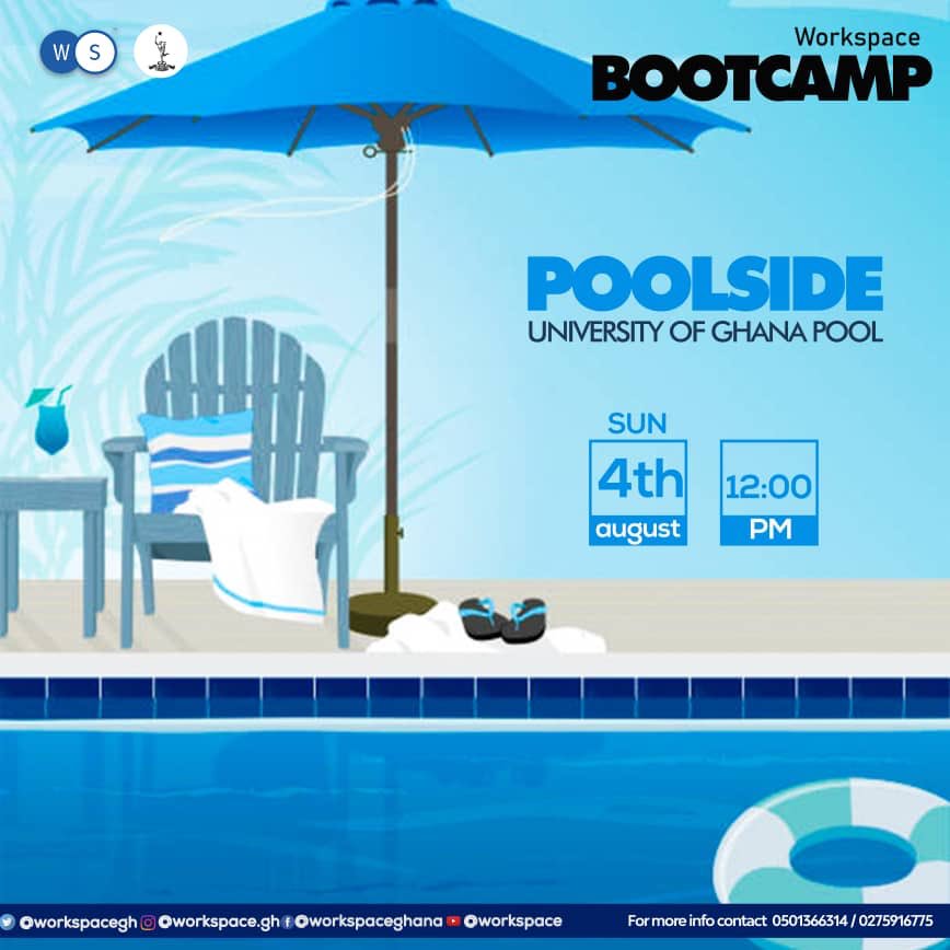 workspacegh's tweet photo. Sunday Funday🏊🏾‍♂️🤽🏾‍♀️🤸🏾‍♂️
#WorkspaceBootcamp19 https://t.co/GTu0rsIVZr