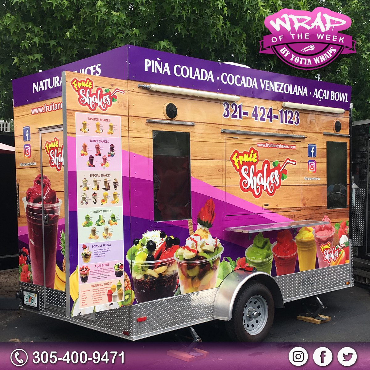 YottaWraps's tweet photo. We are bringing all the color and feel good vibes with our Wrap of the Week!  Colorful design and mouth watering photography are putting this food truck on the map!  Call today for your free estimate!  #foodtruck #foodtrucks #foodtruckwrap #WrapoftheWeek #3M #hpprinter #printshop https://t.co/tk3h1BFwsB