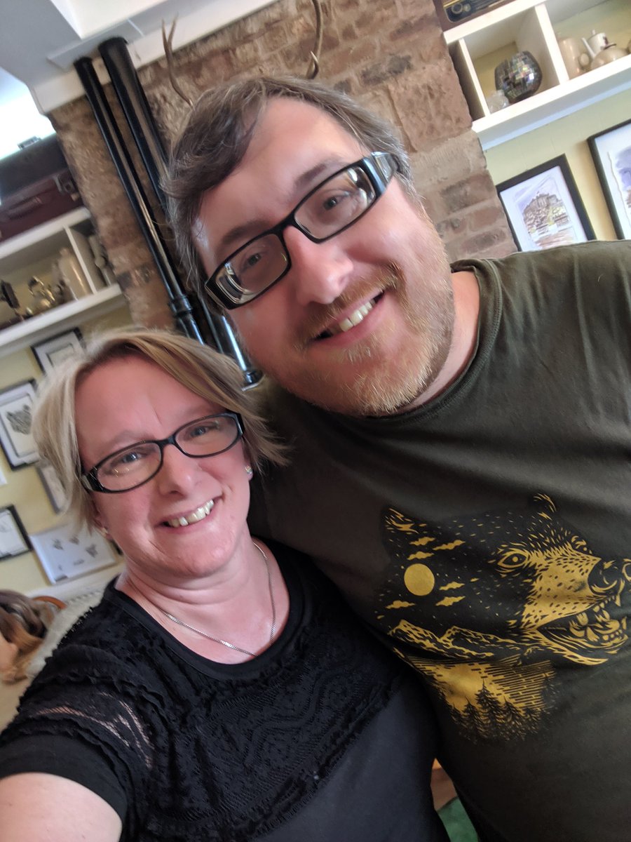 sarahpbroadley's tweet photo. Met up with the amazing @AnthonyJBurt today. All those heading to @edbookfest #ImaginationLab it's going to be fantastic! #SCBWIclan @SCBWI_BI https://t.co/WwvBin73Yw