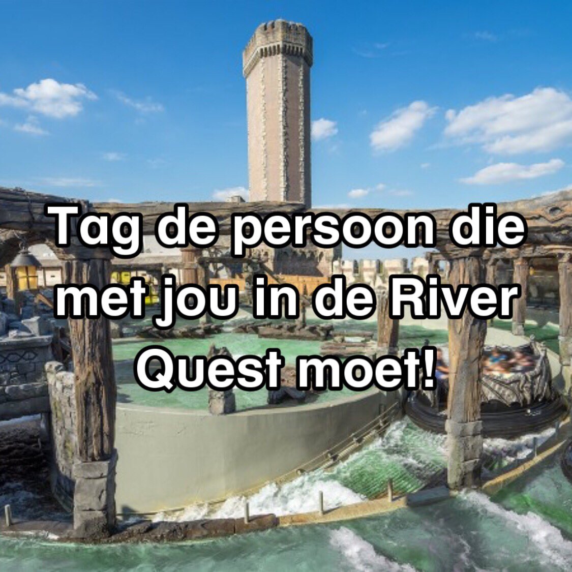 ThemePPictures's tweet photo. Tag de persoon die met jou in de River Quest moet de volgende keer! https://t.co/xXdwrDA7MH