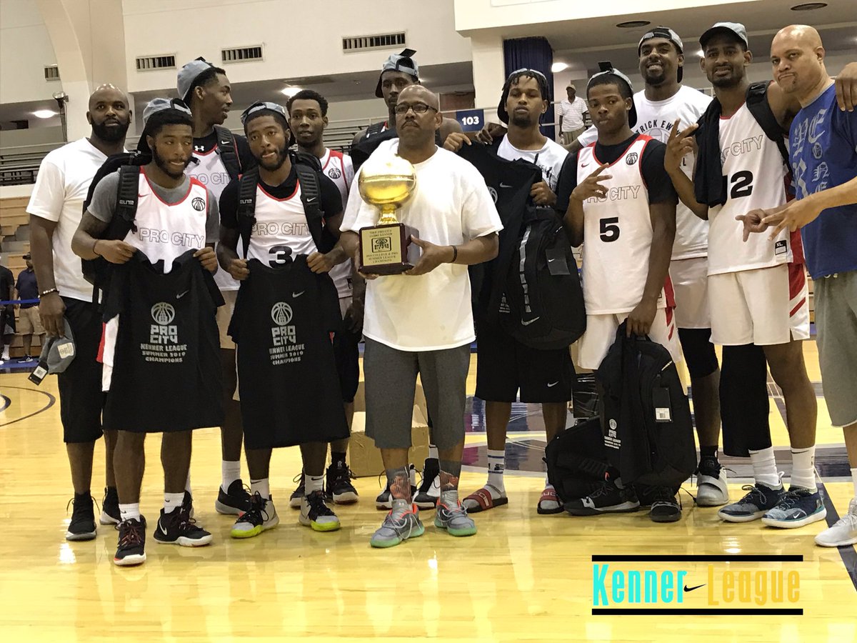 Nike Pro City - DC on Twitter: "Jabbo Kenner League Champions: Clyde's (2x)  Head coach: Curtis Smith MVP: AJ Wilson https://t.co/TkVMn4mCNV" / Twitter