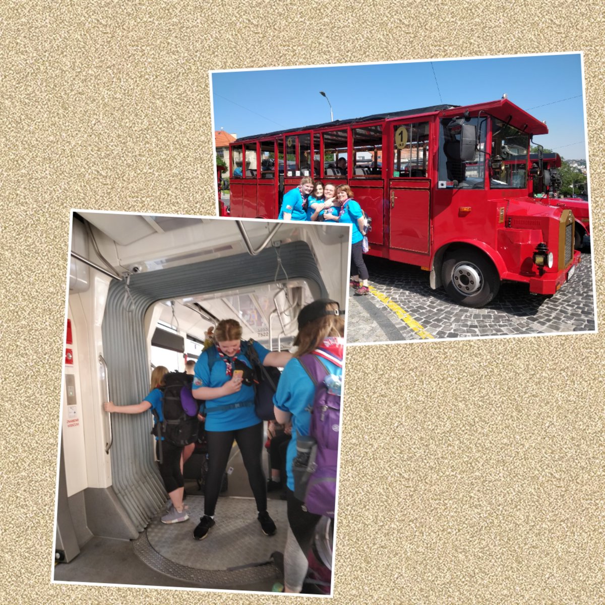 FTSTlildwarfs's tweet photo. Transport day 8: feet, trams, Presporacik, a taxi and a minivan...@GGMidsFTST https://t.co/ceTz1TDh8d
