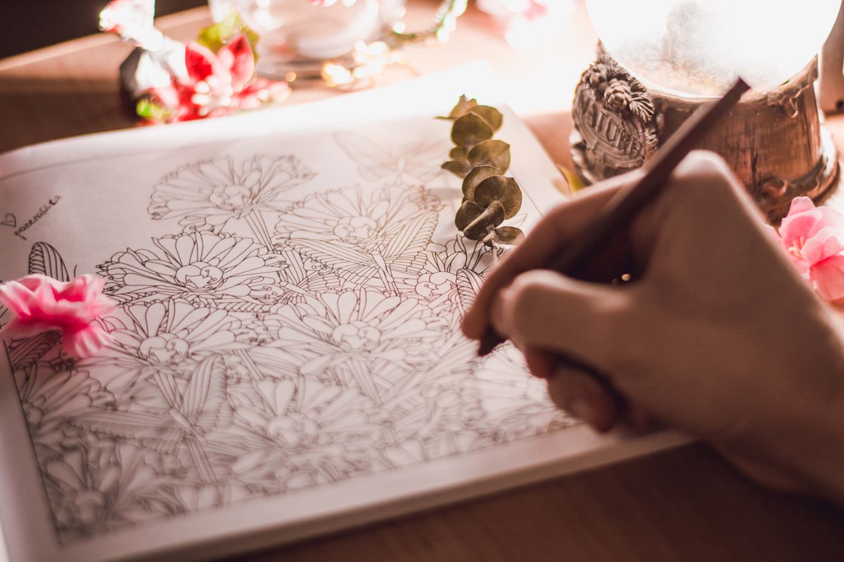 PennFoster's tweet photo. Feeling #stressed? Try singing out loud, coloring something, or baking! A quick break from your to-do list can do wonders for your focus. https://t.co/rKvQkM100o