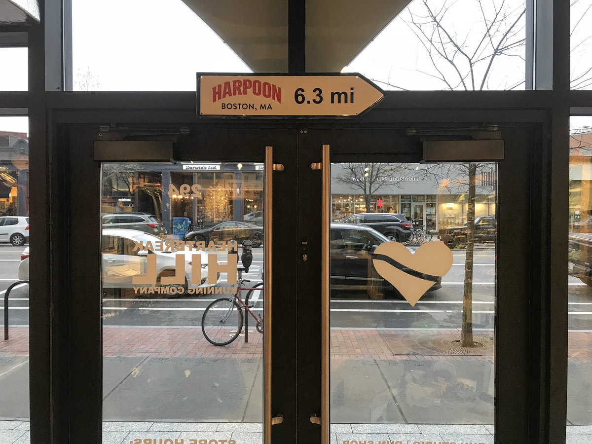 HeartbreakRunCo's tweet photo. Join us next Sunday 8/11 for our second Heartbreak to Harpoon! This is a free social run from Heartbreak Cambridge to @harpoonbrewery. Meet at the shop at 10:30am, RSVP &amp; more info at https://t.co/W9hHTBkfjb
#heartbreakersrun 
#harpoonbrewery https://t.co/VmTOKO2yyy