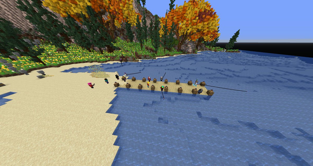 TheKoiiPond's tweet photo. Crazy how many people can fit on one dock! https://t.co/NpXh1l2F0P